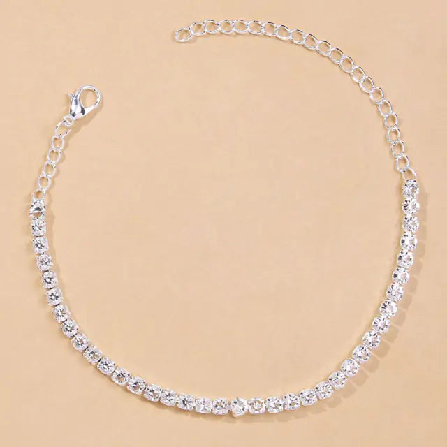 Rhinestone Anklet