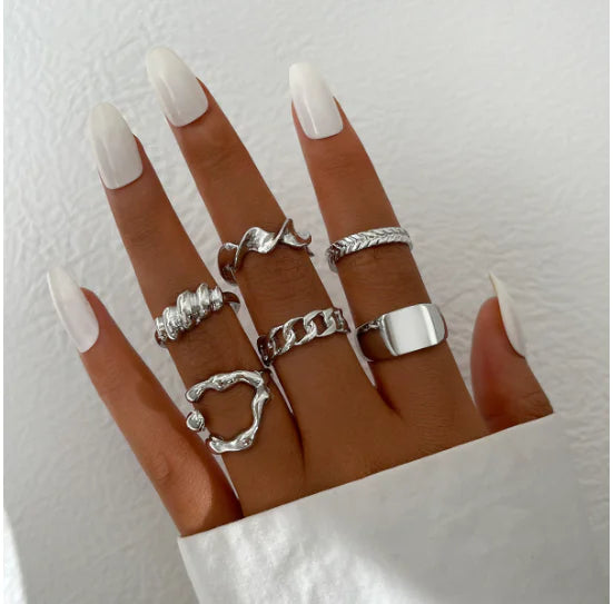 Boho Ring Set