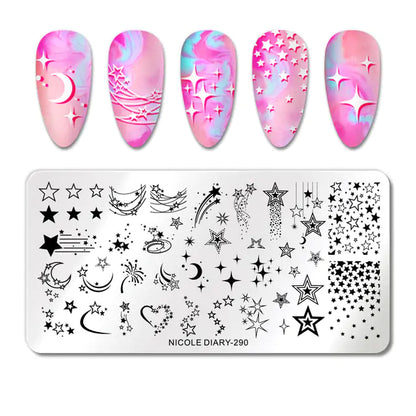 Nail Art Stamping Plates