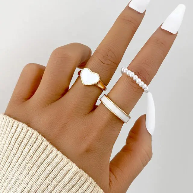 Boho Ring Set